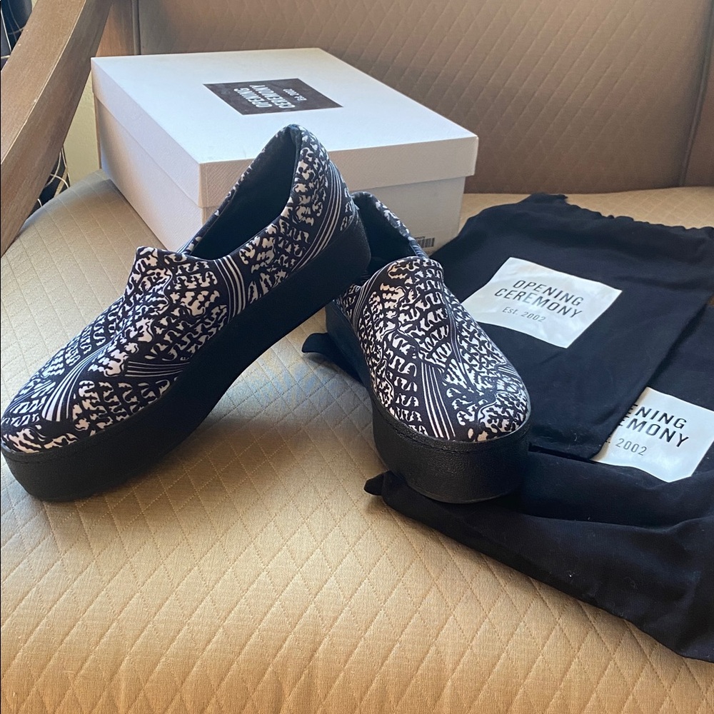 Opening Ceremony platform sneakers with box and dustbags